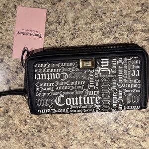 Juicy Couture Cream and Black Wallet